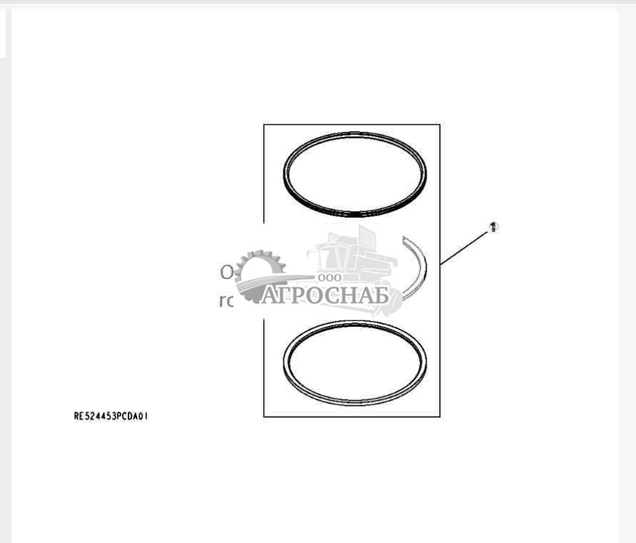 9901 Комплект поршневых колец 